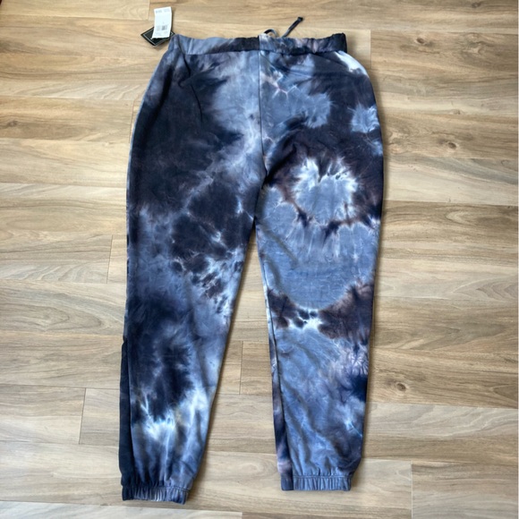Lexington Avenue Tie Dye print jogger pull on pant Size L - Picture 8 of 10